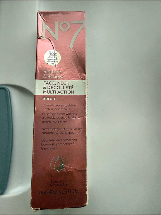 No7 Other - No7 Restore & Renew Face, Neck & Décolleté Multi Action Serum 2.5 fl oz